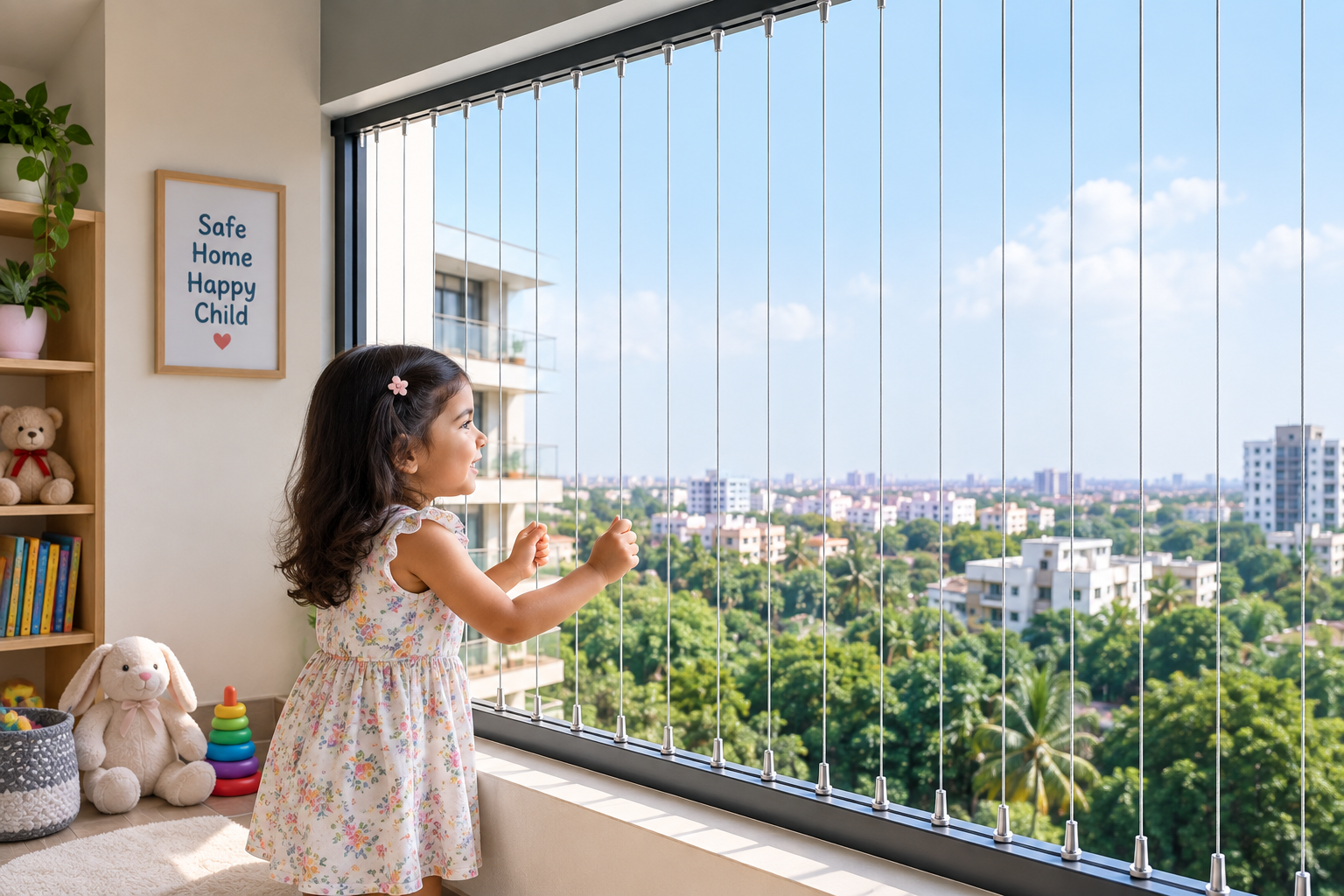 Invisible Grill for Child Safety in Hyderabad