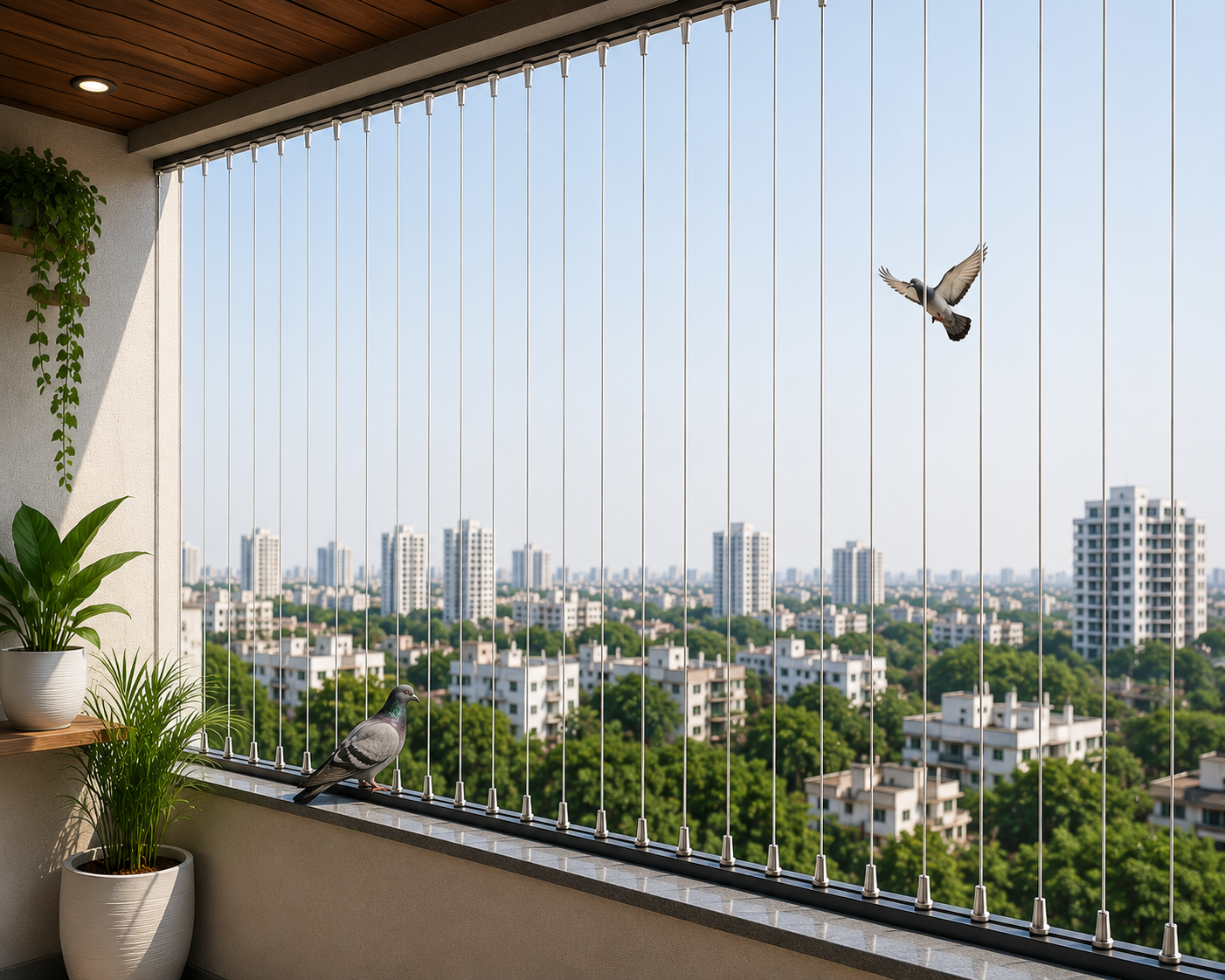 Invisible Grill for Bird Control in Hyderabad